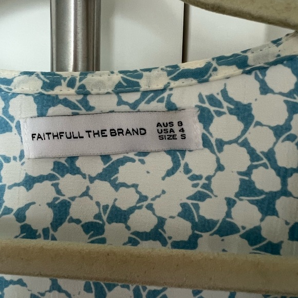 Faithfull the Brand wrap tie top. - Picture 4 of 4